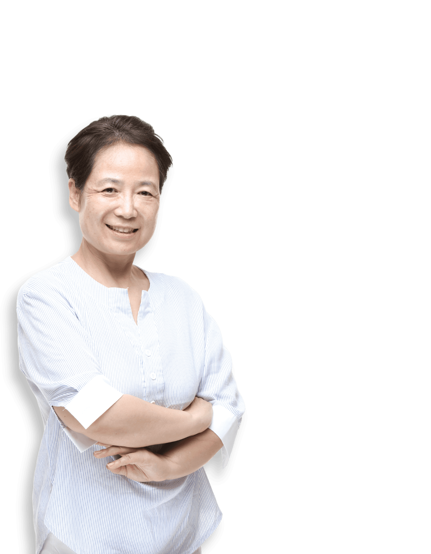 안면거상 수술 전 옆모습